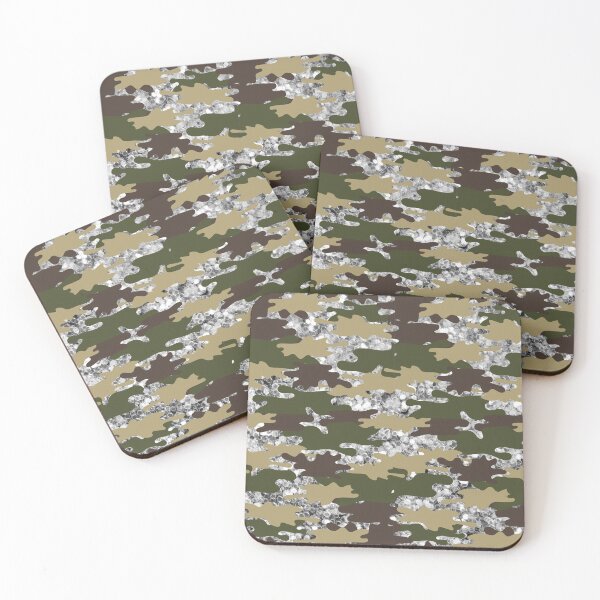 Item preview, Silver  Military Camouflage  designed and sold by aboniteblanc.