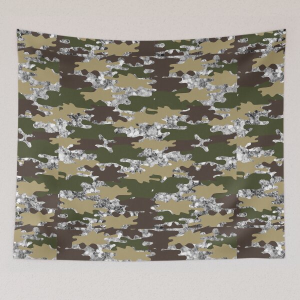 Item preview, Silver  Military Camouflage  designed and sold by aboniteblanc.