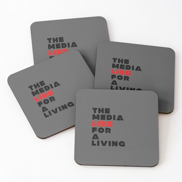 Item preview, The media lies for a living designed and sold by NomadMessenger.