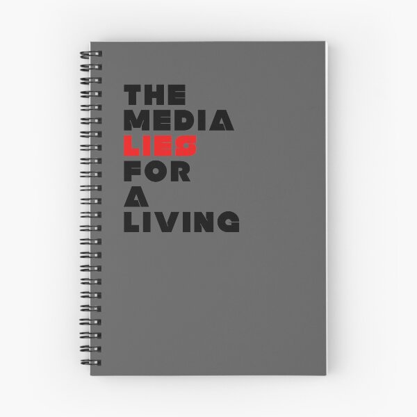 Item preview, The media lies for a living designed and sold by NomadMessenger.