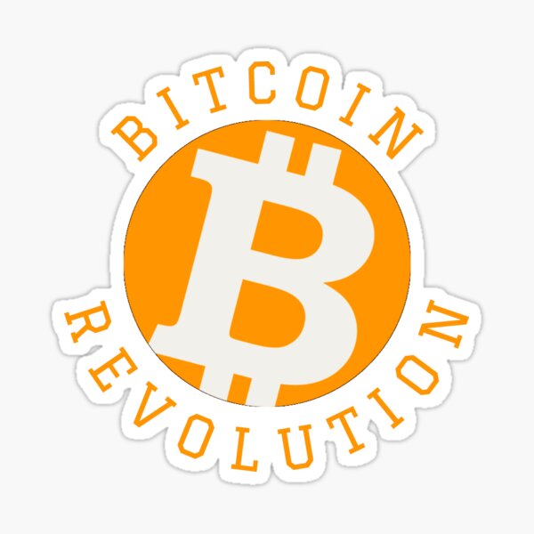 Item preview, Bitcoin revolution logo designed and sold by Custom Shop.