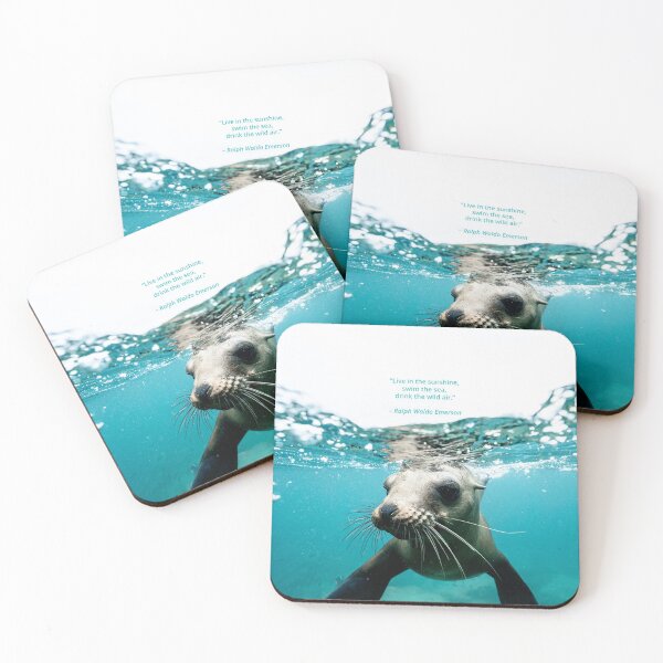 Item preview, “Live in the sunshine, swim the sea, drink the wild air.”   designed and sold by InducTees.