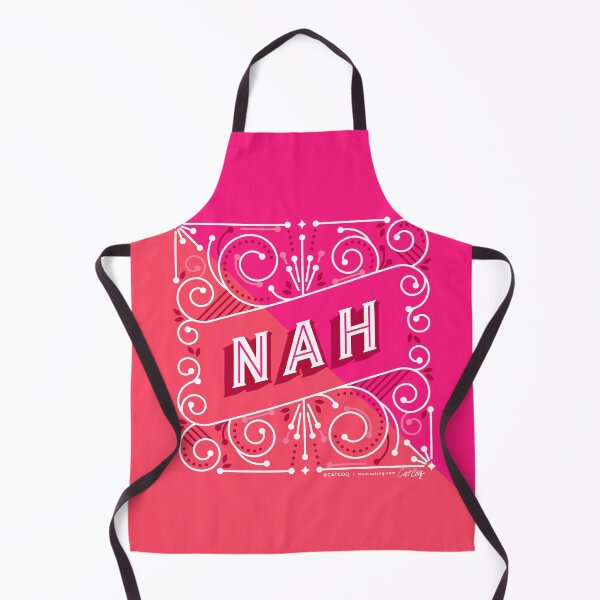 Item preview, Nah – Hot Pink designed and sold by Cat Coquillette.