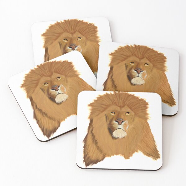 Item preview, Lion at Rest - Digital Art designed and sold by SankDesigns.