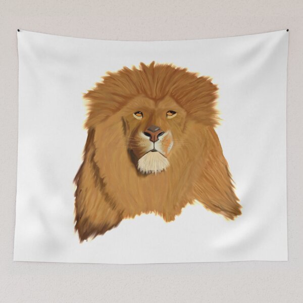 Item preview, Lion at Rest - Digital Art designed and sold by SankDesigns.