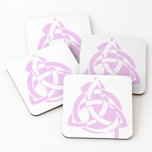 Item preview, Pink Celtic Triquetra Cat designed and sold by Depic Spirit.