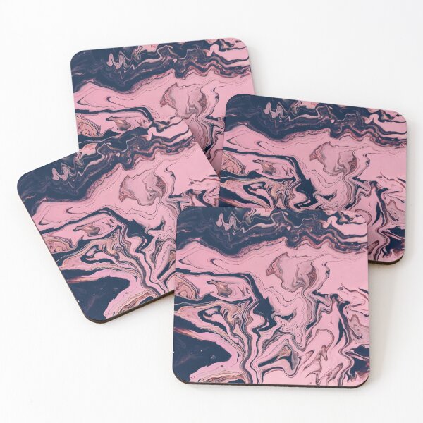 Item preview, purple and pink paint pour marbling mixed designed and sold by The Red Shop.