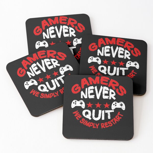 Item preview, Gamers Never Quit Gaming Playing Video Games designed and sold by besTmanuFacture.