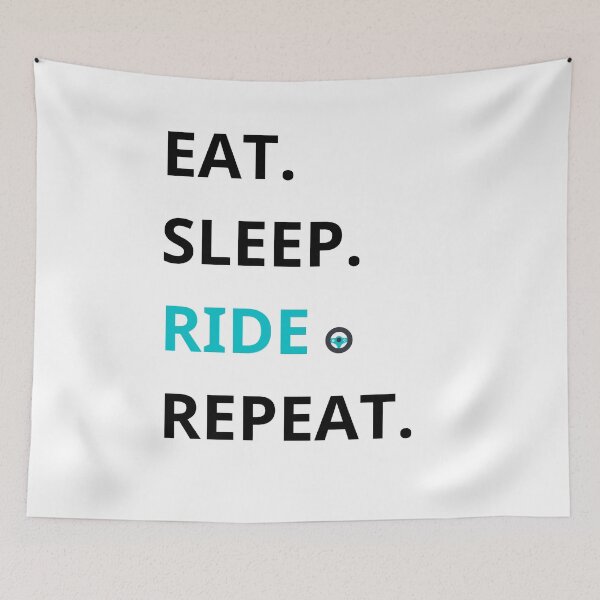 Item preview, Eat Sleep Ride Repeat designed and sold by RoaaMagic.