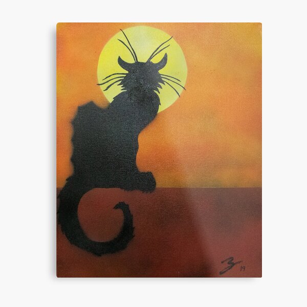 Steinlen Homage Metal Print
