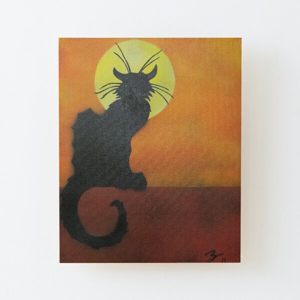 Steinlen Homage Wood Mounted Print