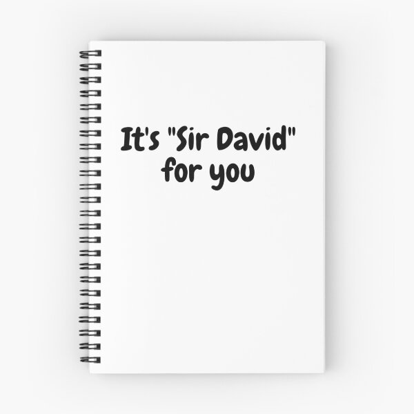 Item preview, It's "Sir David" for you designed and sold by Omniodise.