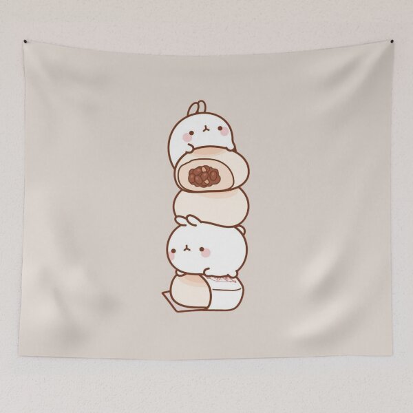 Item preview, Bunny Red Bean Mochi designed and sold by HelloGloomy.