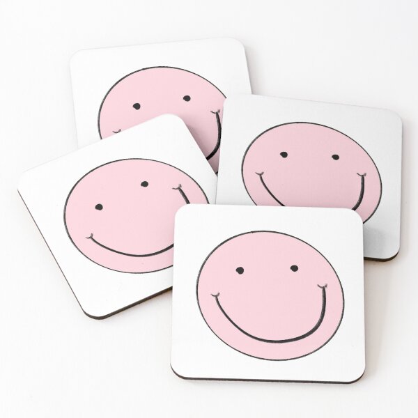 Item preview, Light red smiley face designed and sold by samantha-317.