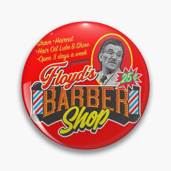 Item preview, Floyd's Barbershop designed and sold by Alema Art.