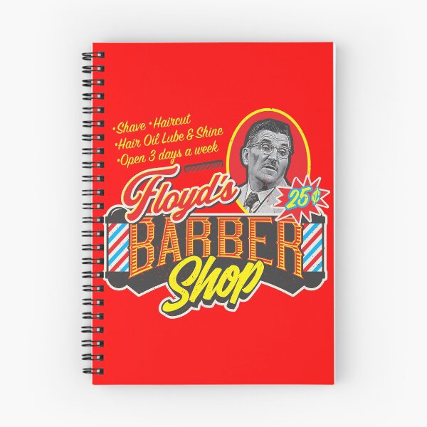 Item preview, Floyd's Barbershop designed and sold by Alema Art.
