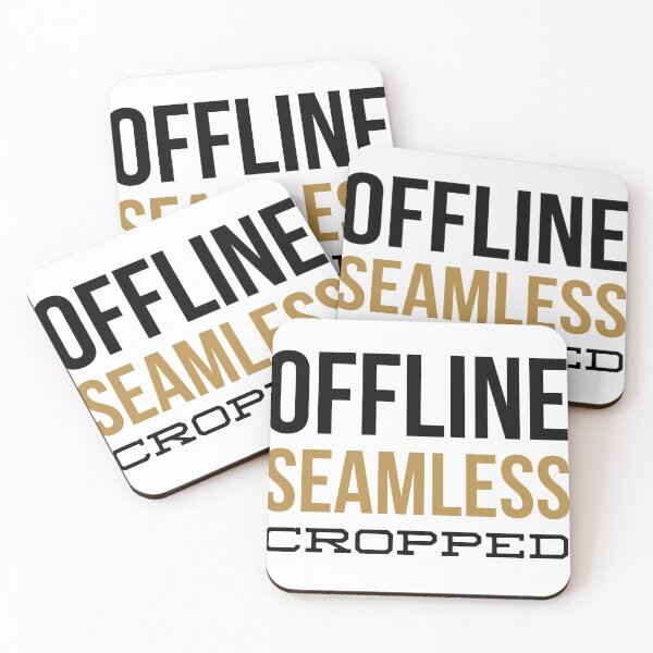 Item preview, Offline Seamless Cropped designed and sold by Letters-Art.