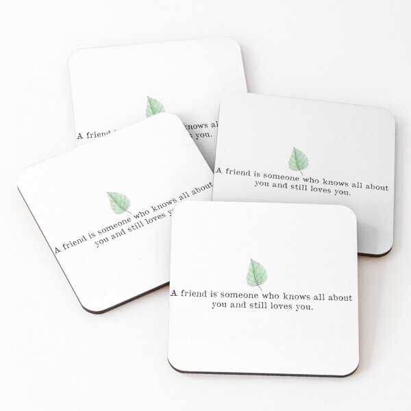 Item preview, a friend is someone who knows all about you and still loves you designed and sold by Badrart.