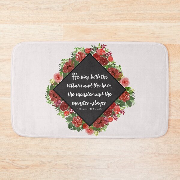Item preview, From Blood and Ash - Monster Slayer Quote designed and sold by Kat-Kreations.