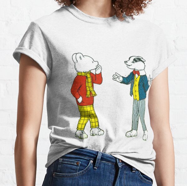 Item preview, Rupert bear and bill badger designed and sold by nostalgia-store.