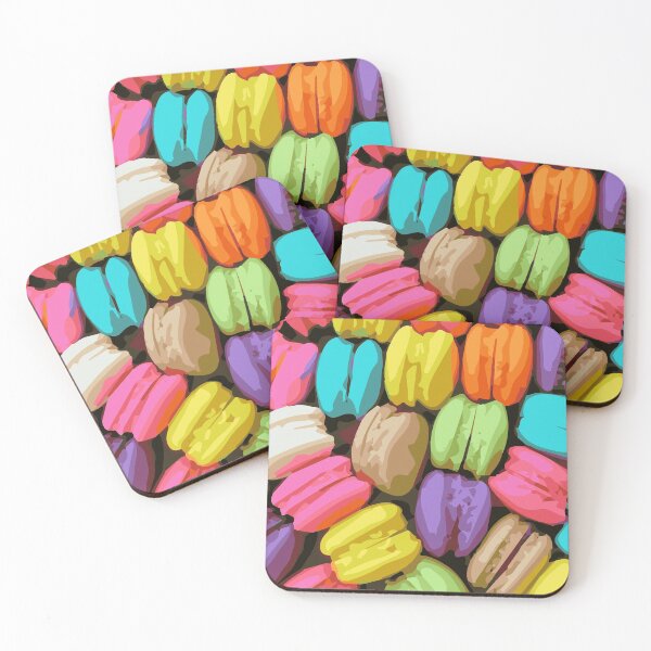 Item preview, Rainbow Macaroons designed and sold by Graphologic.