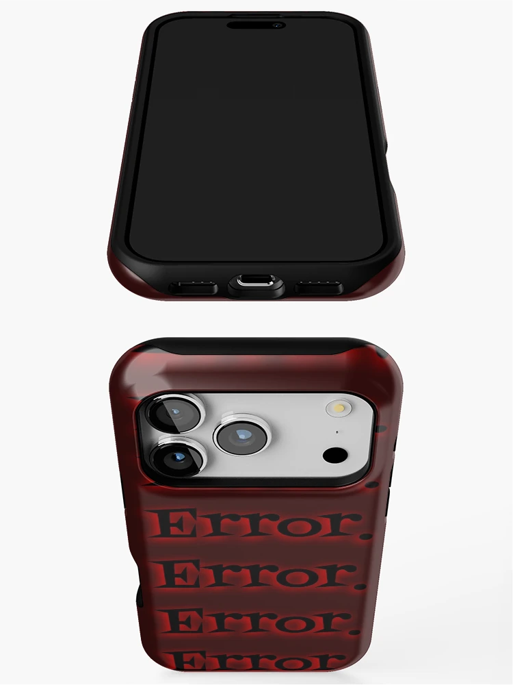 Thumbnail 3 of 4, iPhone Case, Error. designed and sold by MidnightInk Designs.