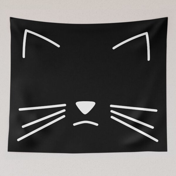 Item preview, Cat Face | White designed and sold by princesnoozy.