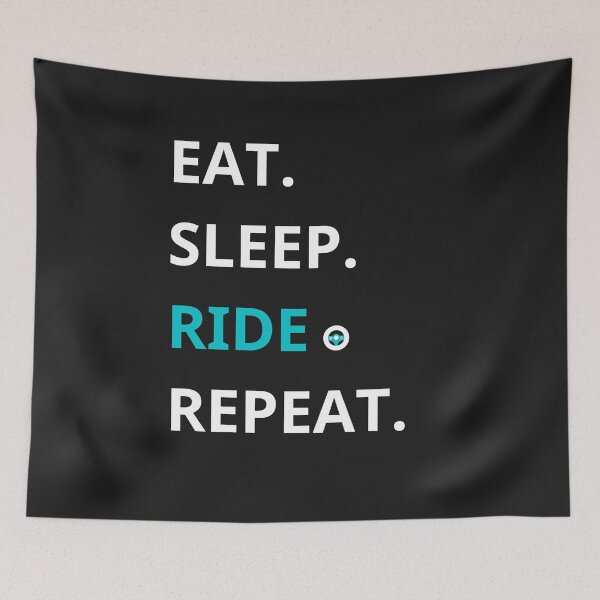 Item preview, Eat Sleep Ride Repeat designed and sold by RoaaMagic.