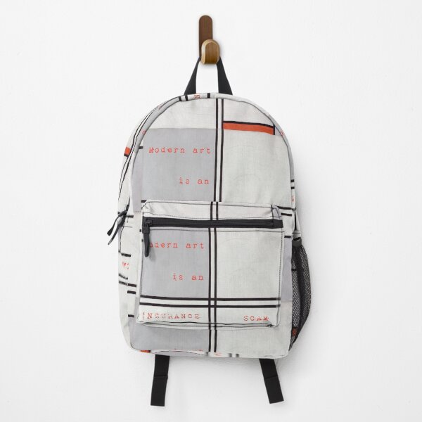 Item preview, MODERN ART IS AN INSURANCE SCAM designed and sold by SlippyHippy.
