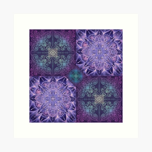 Aperçu de l'œuvre Mad About Purple créée et vendue par TwistedGypsy.
