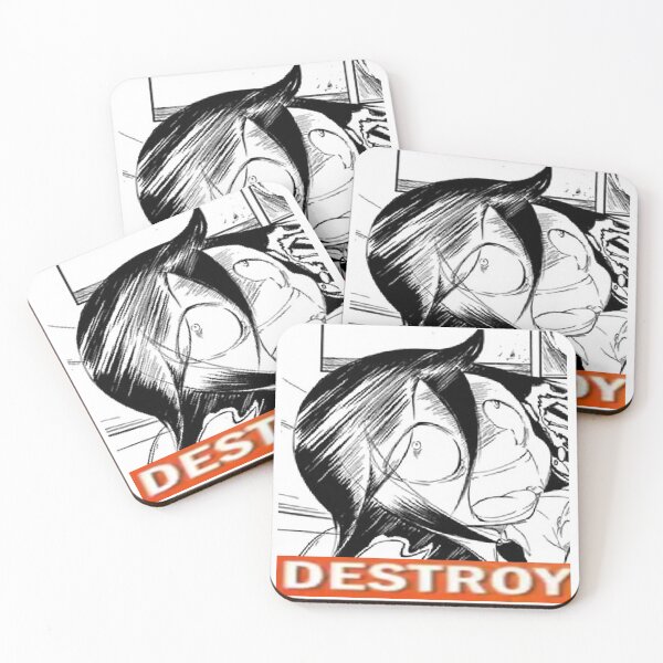 Item preview, Yomoko Kuroki Destroy designed and sold by dumbanimememes.