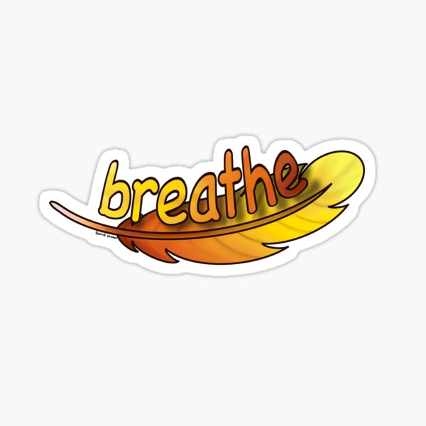Artikel-Vorschau von "Breathe" Federdesign inspiriert von Celeste, designt und verkauft von Rachel Morton.