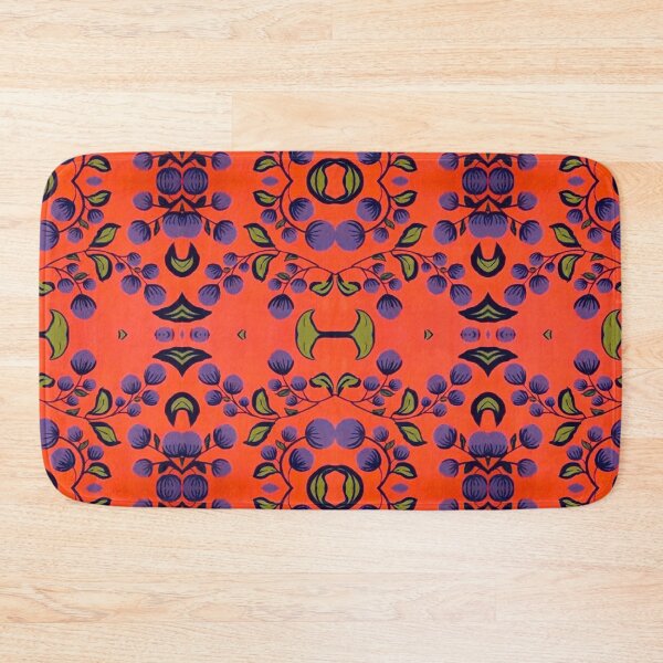 Item preview, Flowery orange pattern1 designed and sold by angran.