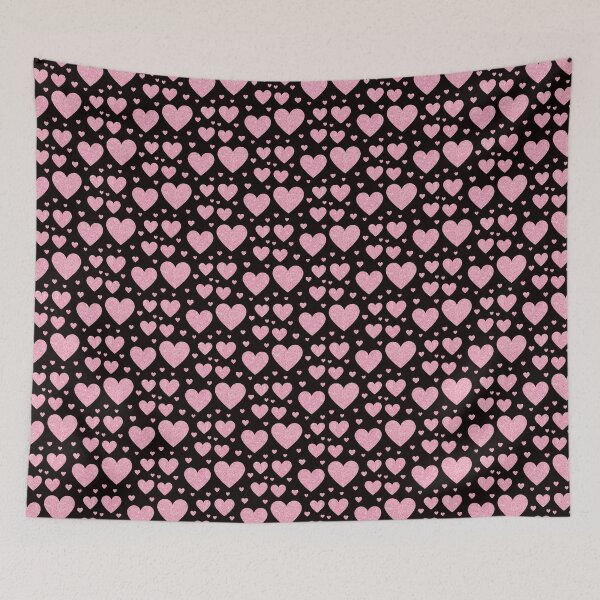 Item preview, Corazones de purpurina rosa claro designed and sold by Felicity-K.