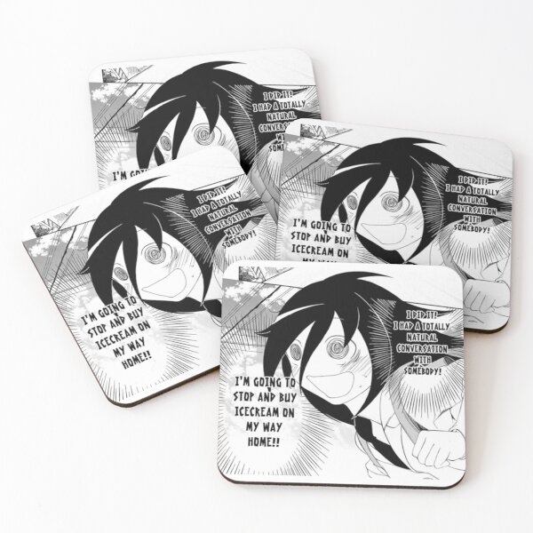Item preview, Yomoko Kuroki Ice Cream designed and sold by dumbanimememes.