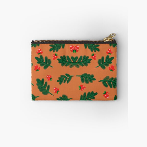 Item preview, Flowery green & orange pattern1 designed and sold by angran.