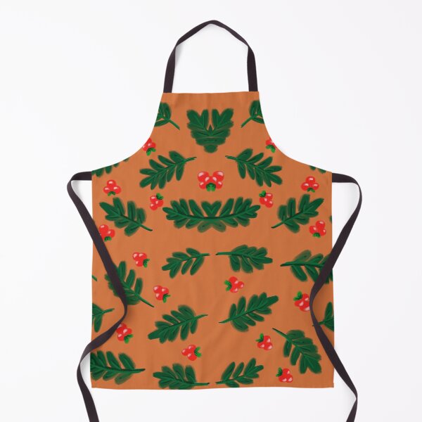 Item preview, Flowery green & orange pattern1 designed and sold by angran.