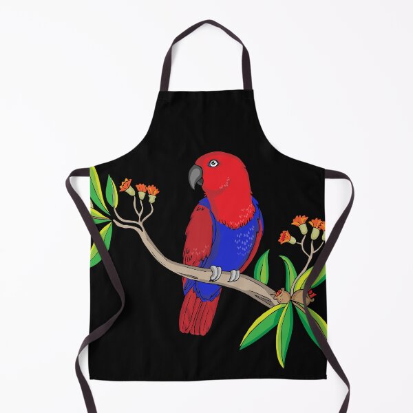 Item preview, Red Eclectus Parrot designed and sold by Lauren Eldridge-Murray.