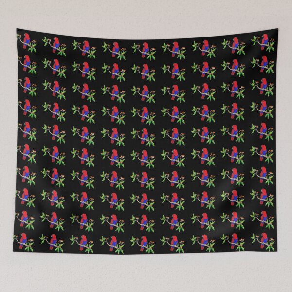 Item preview, Red Eclectus Parrot designed and sold by Lauren Eldridge-Murray.
