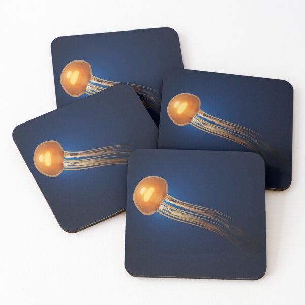 Item preview, Glowing lellyfish in water designed and sold by Zayats.