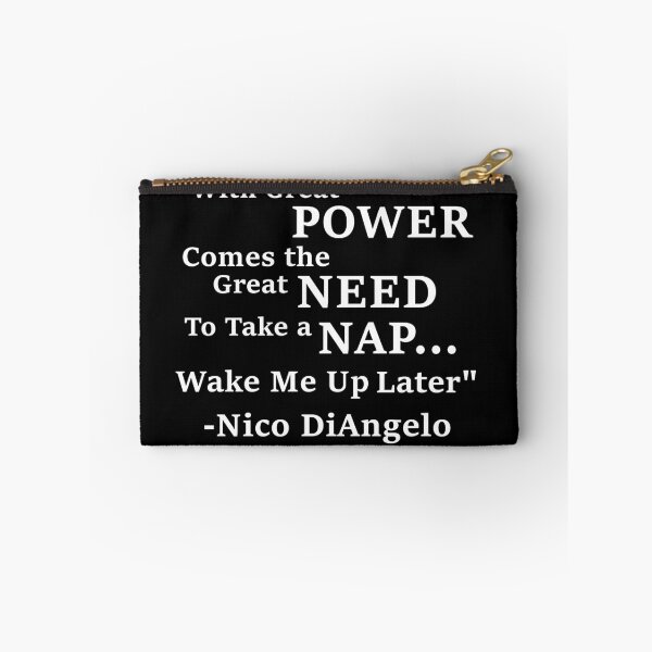 Item preview, Nico DiAngelo Quote designed and sold by Friend of Frogs.