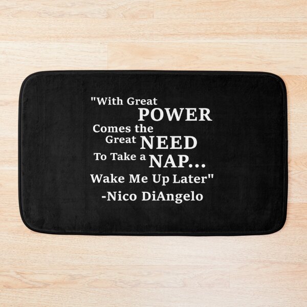 Item preview, Nico DiAngelo Quote designed and sold by Friend of Frogs.