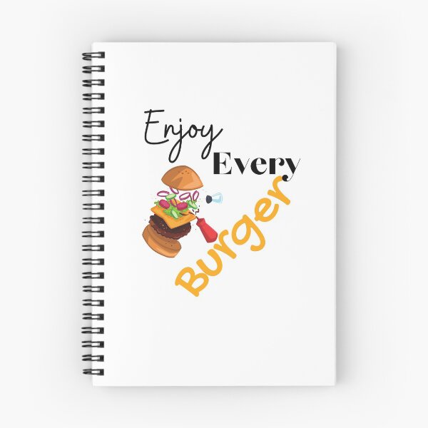Item preview, Enjoy Every Burger, Burger lover gift designed and sold by Miaberzo.