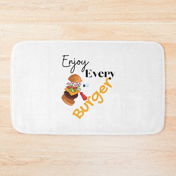 Item preview, Enjoy Every Burger, Burger lover gift designed and sold by Miaberzo.