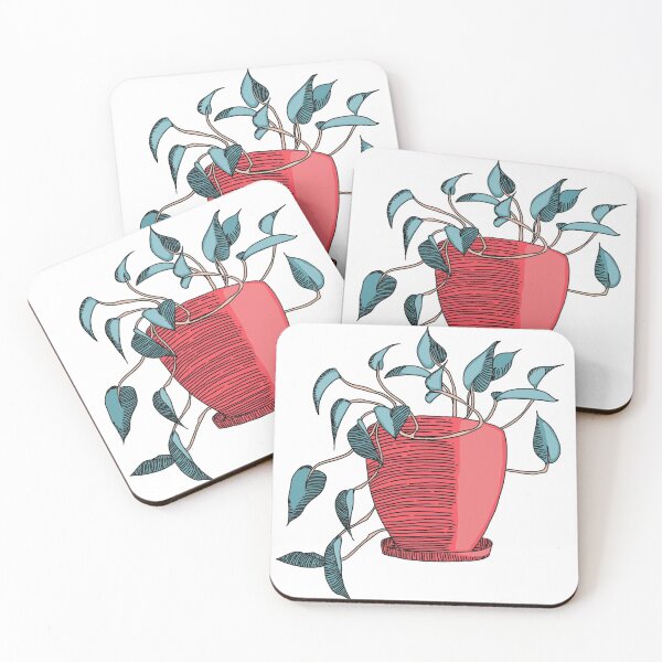 Item preview, portrait of a pothos designed and sold by papierlune.