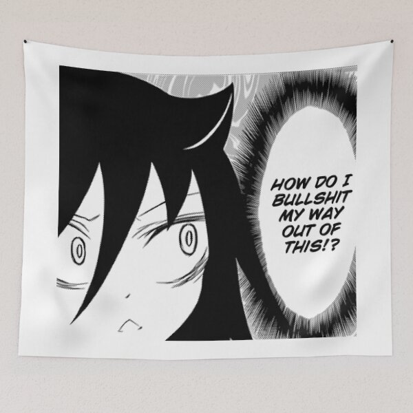 Item preview, Yomoko Kuroki Help designed and sold by dumbanimememes.