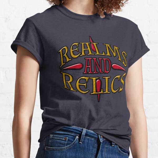 Realms and Relics title Logo Classic T-Shirt