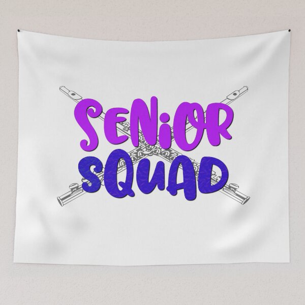 Item preview, Senior Squad - Flute designed and sold by BandMomDesigns.
