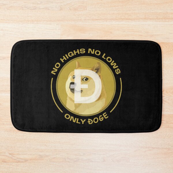 Item preview, Dogecoin - No highs, no lows, only DOGE (Logo) designed and sold by SWISH-Design.