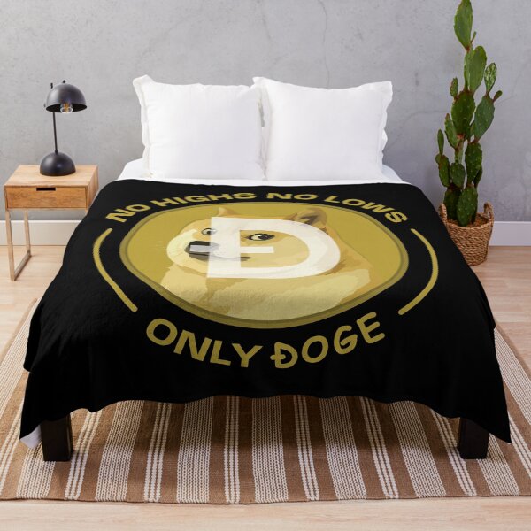 Item preview, Dogecoin - No highs, no lows, only DOGE (Logo) designed and sold by SWISH-Design.